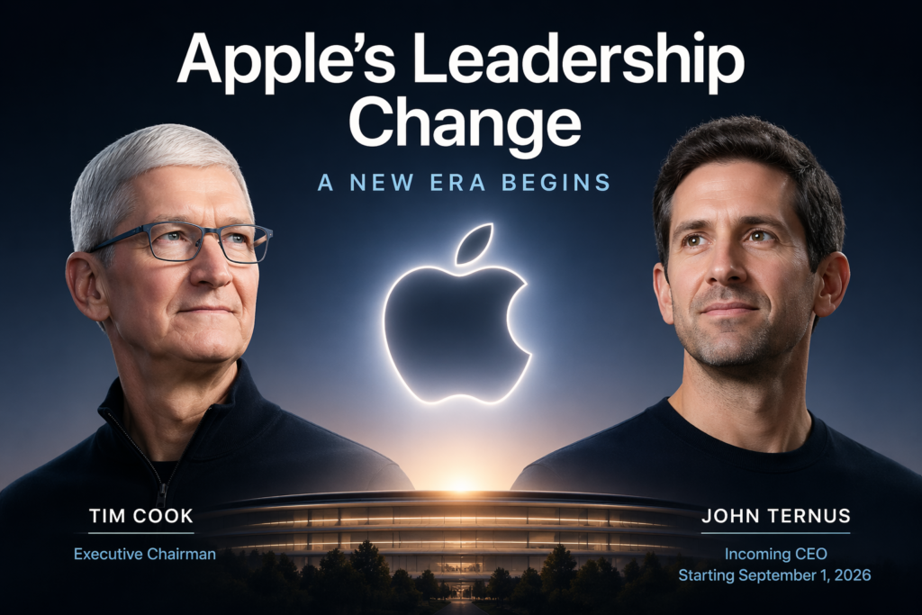 Apple’s Leadership Transition Signals a New Era of Engineering-Driven Innovation