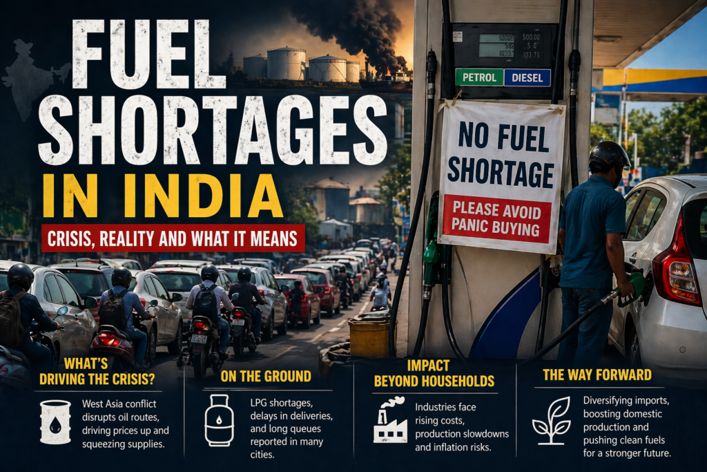Fuel Shortages in India: A Growing Crisis Amid Global Turmoil