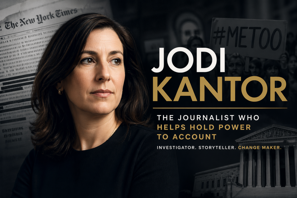 Jodi Kantor: The Journalist Who Helped Change the World